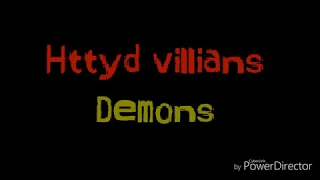 Httyd villains - Demons (HTTYD and RTTE) (Drago Johann Grimmel Dagur Krogan Viggo Ryker Alvin)