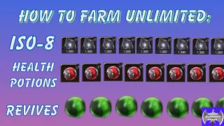 How to get unlimited amounts of revives, Iso-8 & health potions in MCOC. Farm unlimited amounts free