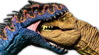 Jurassic World BATTLE ROYALE! T Rex vs Indominus Rex vs Scorpius Rex, Spinosaurus & MORE Dinosaurs!