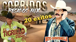 Beto Quintanilla y El Tigrillo Palma ( 20 Exitos ) - Corridos Pesados Mix