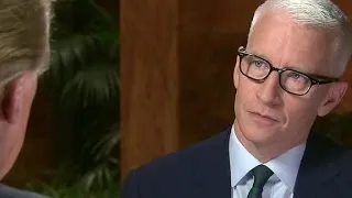 Donald Trump clarifies immigration comments (CNN interviews Anderson Cooper)