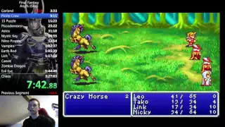 Final Fantasy 1 - Speedrun Any% GBA - PB (3:22:45)