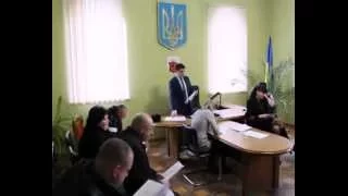 Позачергова сесія Яворівської міської ради 09-02-2015 року