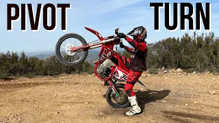 How To Pivot Turn | Easy To Learn Hard Enduro Riding Tip