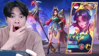 Review Skin Collector Ruby, Visualnya Cakep Banget & Sound Effectnya Keren Parah - Mobile Legends