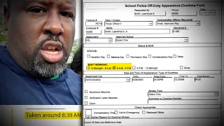 Videos appear to show Baltimore Schools police officer not at work while logging overtime