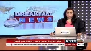 English News Bulletin - July 15, 2015 (8 am)