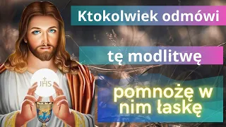 ❤️  Spłynie na niego dzięki mocy słów tej modlitwy.❤️