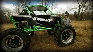 Mega RZR on 50" Tires | 8" GDP Portal Gear Lift | 10" Lift | River Run ATV Park | SuperATV