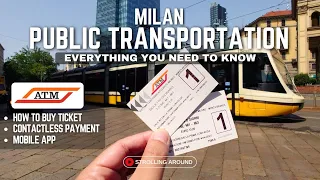 MILAN METRO SUBWAY, BUS & TRAM COMPLETE GUIDE: BUYING TICKETS, CONTACTLESS PAYMENT & MOBILE APP