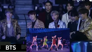 BTS REACTION TO BLACKPINK - 'Crazy Over You'  LIVE PERFORMANCE