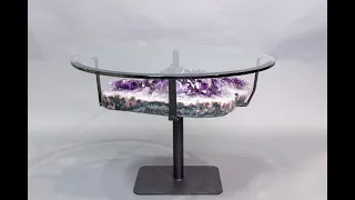 Amethyst Geode Table #212737