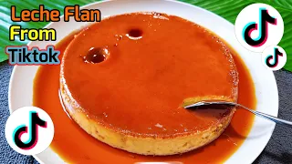 🍮 Tried Leche Flan From Tiktok | VIRAL Tiktok Leche Flan 😋 Sarap grabe!!