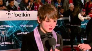 The Amazing Spider-man 2: Max Charles Official Movie Premiere Interview | ScreenSlam