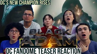 BLACK ADAM TRAILER REACTION! | DC FANDOME 2021 | TEASER | MaJeliv |  DC's New Champion Rises