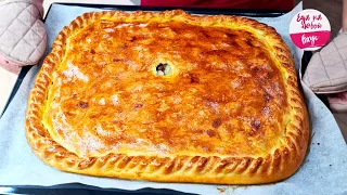 Now I will always bake it! It is necessary to reduce the time and get a juicy pie in the oven