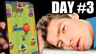 I Spent 69 HOURS Playing Clash Royale Straight