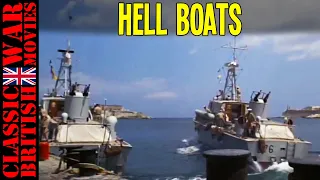 HELL BOATS. 1970 - WW2 Full Movie: Story about British Motor Torpedo Boats in Malta in World War II: