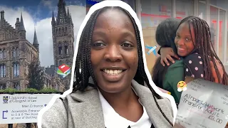 My journey from Nigeria to Glasgow to Study Law  👋✈🏫 // University of Glasgow Student Vlog