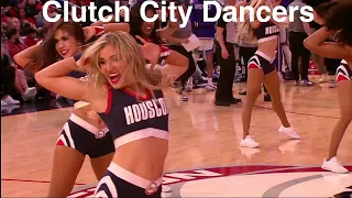 Clutch City Dancers (Houston Rockets Dancers) - NBA Dancers - 4/1/2022 dance performance