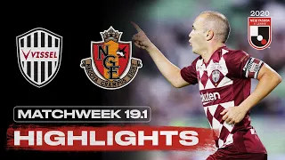 Vissel Kobe 1-0 Nagoya Grampus | Matchweek 19.1 | 2020 | J1 League