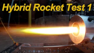 Hybrid Rocket Test 1