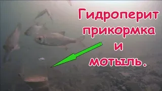 Забурлит ли прикормка от гидроперита ?😎 Эксперимент на рыбалке.