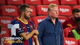 Pjanic se harta y explota contra Koeman por no jugar | Telemundo Deportes