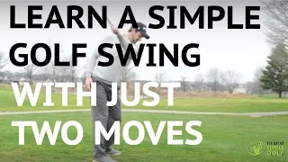 Learn A Simple Golf Swing In 2 Moves - Push and Pull