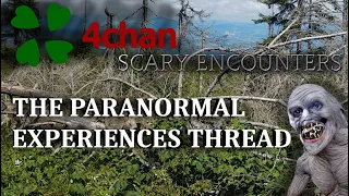 4CHAN SCARY ENCOUNTERS - THE PARANORMAL EXPERIENCES THREAD