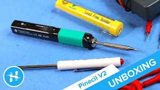 Pinecil V2: Portable, Open Source Soldering Iron // Unboxing