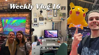 Watching Frozen the Musical, Visiting the Pokémon Center & Championships & New tech• Weekly Vlog 16