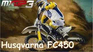 MXGP 3 прохождение на новом мотике Husqvarna FC450 тест драйв