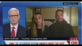 EXPOSED: WATCH CNN ‘s Jade Sacker caught on film coordinating with BLM activist John Sullivan!