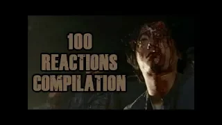 Glenn | Walking Dead S07E01 - 100 Reactions Compilation