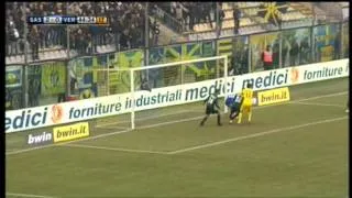 Sassuolo 2-0 Hellas Verona 28-1-2012 Highlights & Goals HD