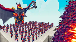 100x FIRE KING + 1x GIANT vs EVERY GOD - Totally Accurate Battle Simulator TABS