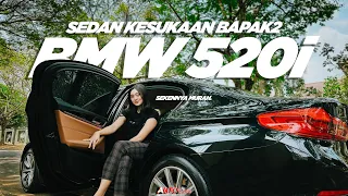 LUAR DALAM MASIH GRES BANGET ! 2018 KM CUMA 35RB ! BMW G30 520i Luxury Line | WITH ANGEL AUTOFAME