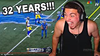 LIONS WIN THEIR FIRST PLAYOFF GAME IN 32 YEARS!!!! Lions Vs Rams 2023 Wild Card Highlights Reaction!