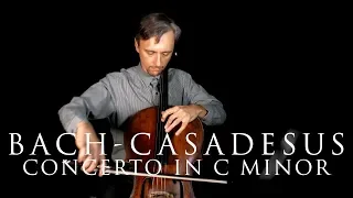 J.C. Bach / H.Casadesus Concerto in C minor for cello Mov.I | Practice with Cello Teacher