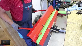 BRILLIANT HOMEMADE DIY TOOL IDEA (Sheet Metal Bending Brake