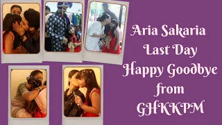 GHKKPM | Aria Sakaria Aka Savi Last Day Tour With Cast, Crew And Production Team | Telly Glam