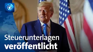 Trumps Steuerunterlagen veröffentlicht