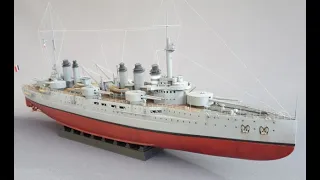 Building the Voltaire -  The Hobby Boss 1/350 scale kit of the French pre-dreadnought.