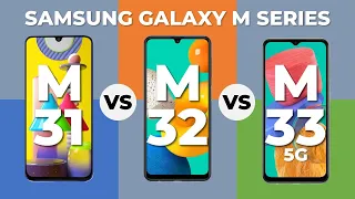 Samsung M33 5G vs Samsung M32 vs Samsung M31: What is a significant Improvement? Samsung Entry Level