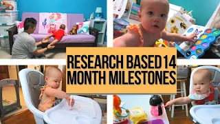 14 MONTH OLD BABY DEVELOPMENT MILESTONES | Using Ages & Stages(ASQ-3) Scale to Measure Progress!