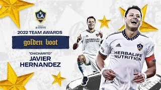 2022 LA Galaxy Golden Boot: Javier "Chicharito" Hernández