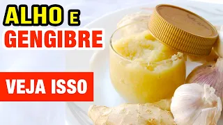 AMASSE ALHO COM GENGIBRE E VOCÊ VAI SE SURPREENDER COM O RESULTADO