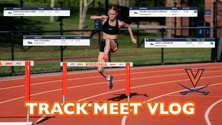 TRACK MEET VLOG VIRGINIA CHALLENGE // First place finishes, PRs, and a school record!!