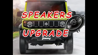 Suzuki Jimny JB74 Front Speakers Upgrade (HOW TO, DIY)